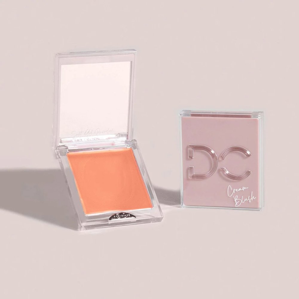 Dominique - Cream Blush in Warm Peach